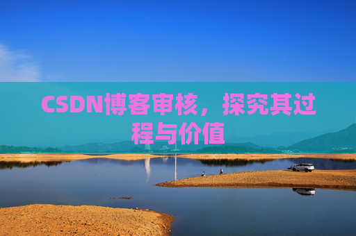 CSDN博客审核，探究其过程与价值